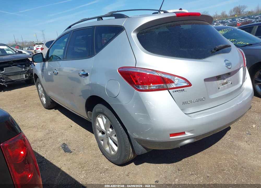 2013 NISSAN MURANO SV VIN: JN8AZ1MWXDW317564