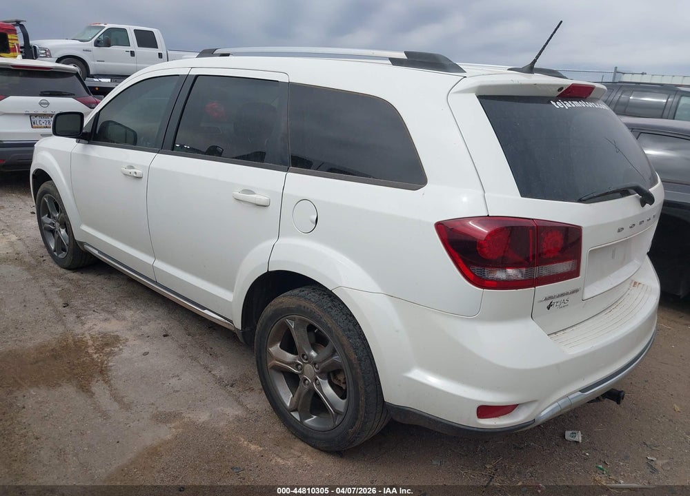 2016 DODGE JOURNEY CROSSROAD VIN: 3C4PDCGB5GT239780