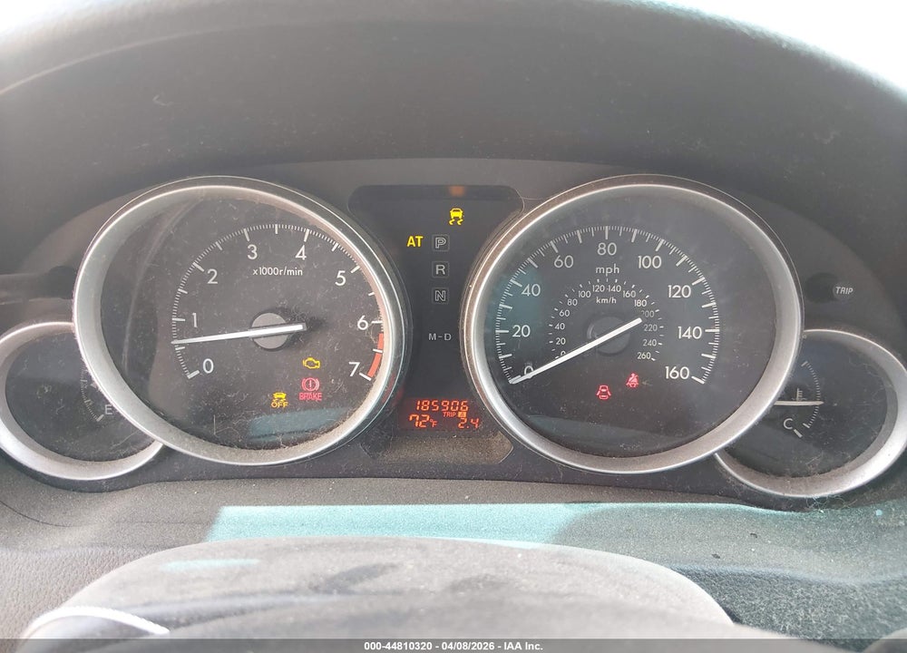 2012 MAZDA 6 I TOURING VIN: 1YVHZ8DH7C5M16085
