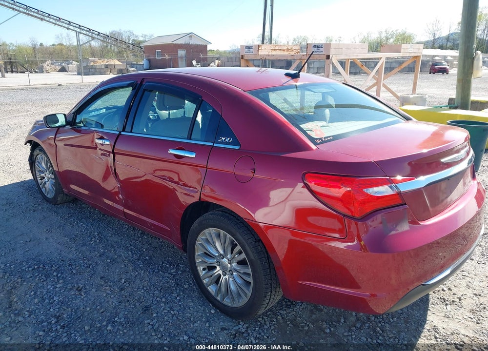 2012 CHRYSLER 200 LIMITED VIN: 1C3CCBCG0CN153966