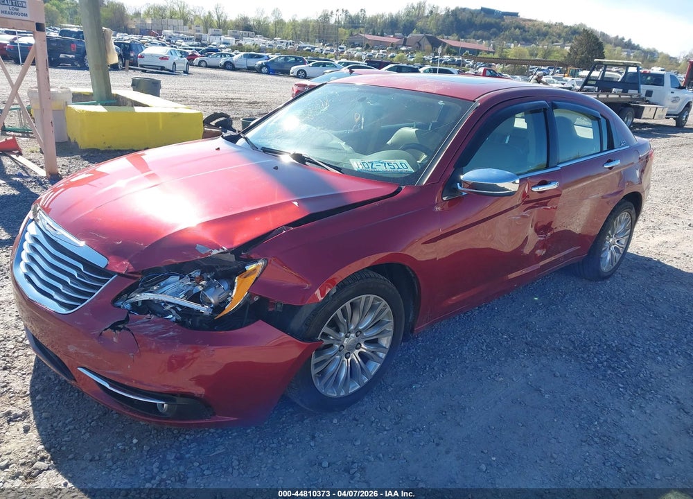 2012 CHRYSLER 200 LIMITED VIN: 1C3CCBCG0CN153966