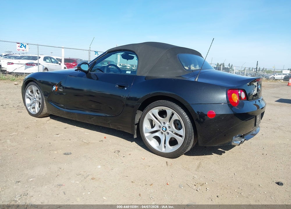 2003 BMW Z4 3.0I VIN: 4USBT53463LU03196