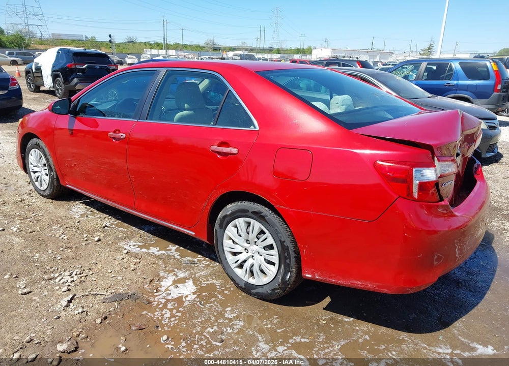 2012 TOYOTA CAMRY LE VIN: 4T4BF1FK0CR211848