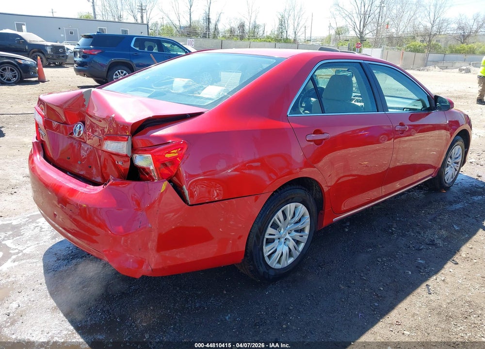 2012 TOYOTA CAMRY LE VIN: 4T4BF1FK0CR211848
