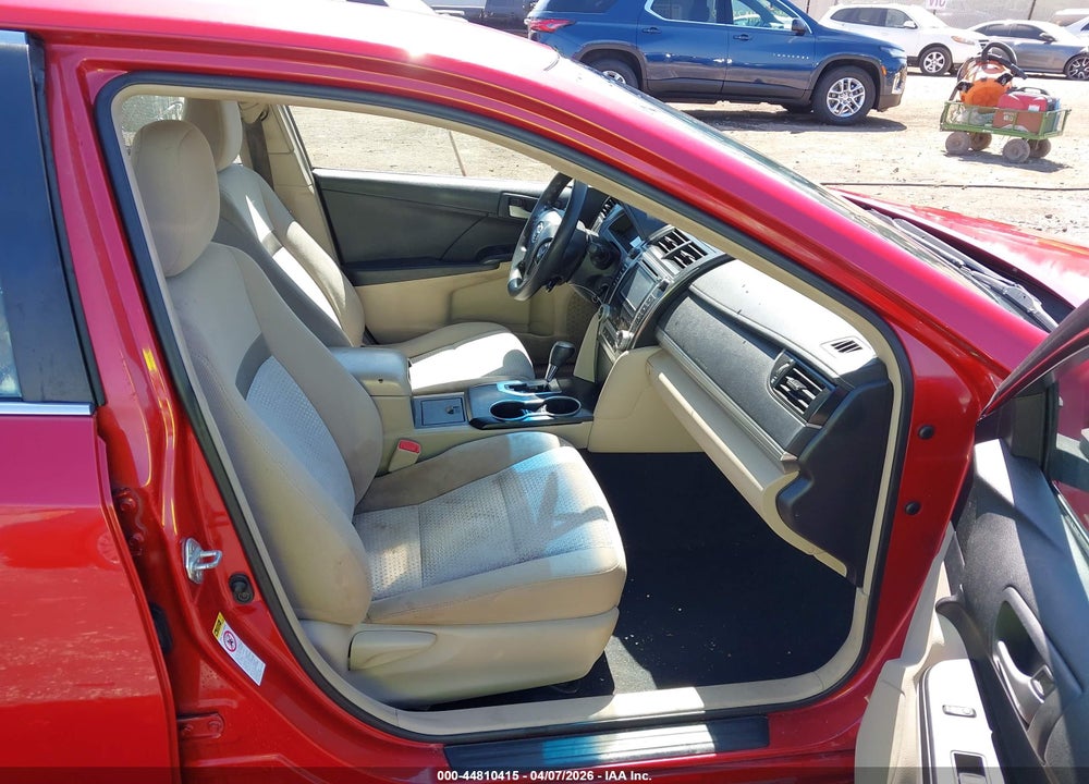 2012 TOYOTA CAMRY LE VIN: 4T4BF1FK0CR211848