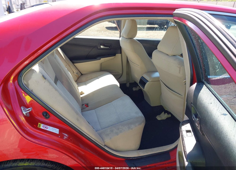 2012 TOYOTA CAMRY LE VIN: 4T4BF1FK0CR211848