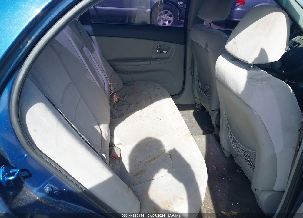 2008 KIA SPECTRA EX VIN: KNAFE121X85498923