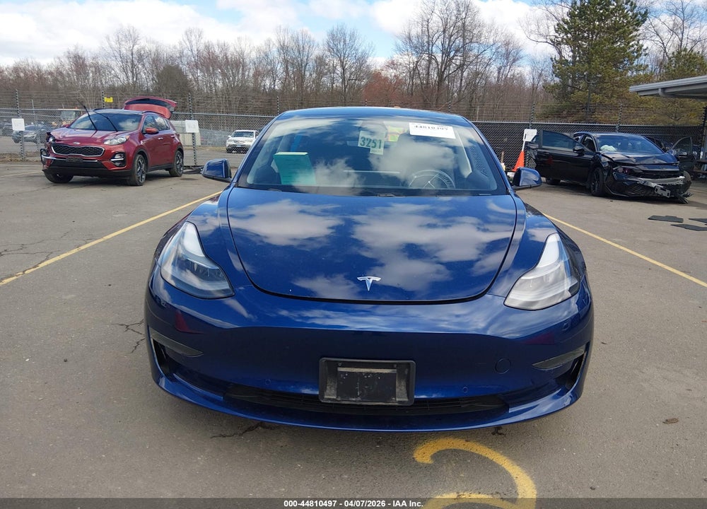 2021 TESLA MODEL 3 STANDARD RANGE PLUS REAR-WHEEL DRIVE VIN: 5YJ3E1EA8MF030988