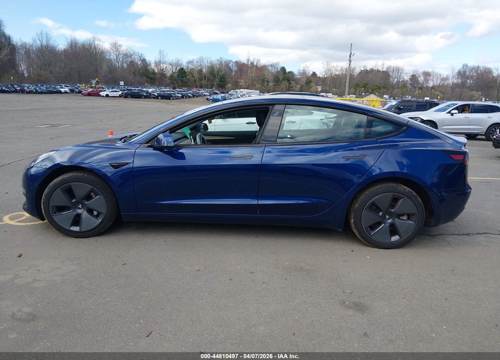 2021 TESLA MODEL 3 STANDARD RANGE PLUS REAR-WHEEL DRIVE VIN: 5YJ3E1EA8MF030988