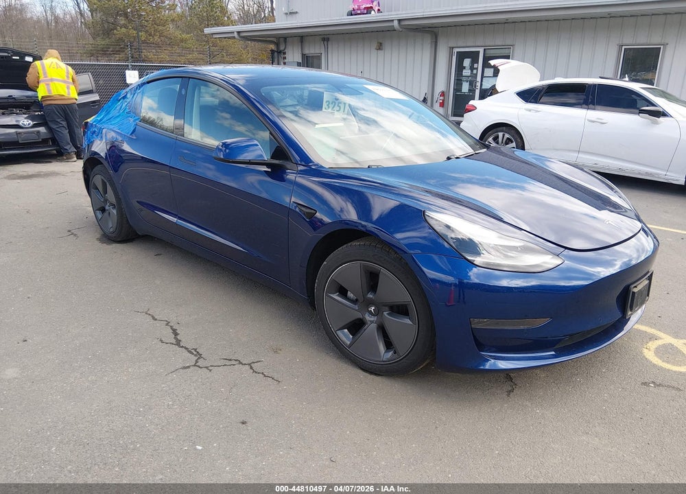 2021 TESLA MODEL 3 STANDARD RANGE PLUS REAR-WHEEL DRIVE VIN: 5YJ3E1EA8MF030988