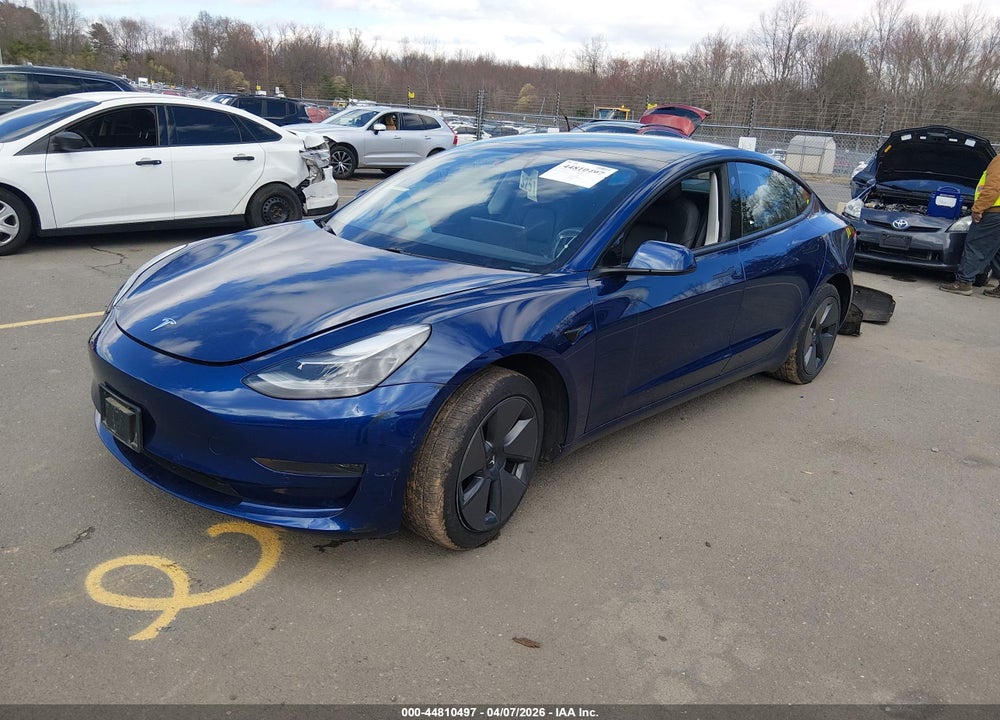 2021 TESLA MODEL 3 STANDARD RANGE PLUS REAR-WHEEL DRIVE VIN: 5YJ3E1EA8MF030988