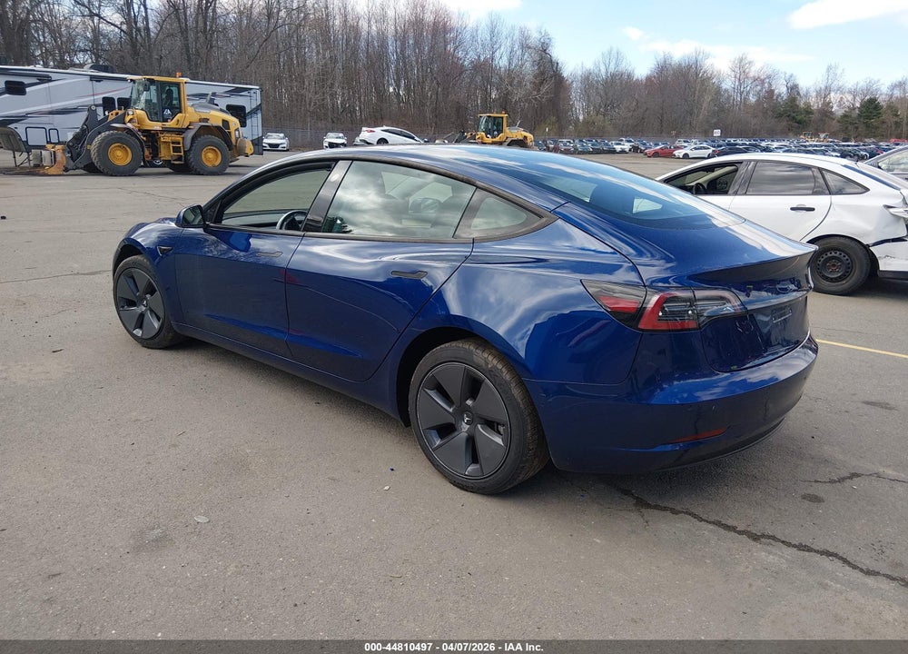 2021 TESLA MODEL 3 STANDARD RANGE PLUS REAR-WHEEL DRIVE VIN: 5YJ3E1EA8MF030988