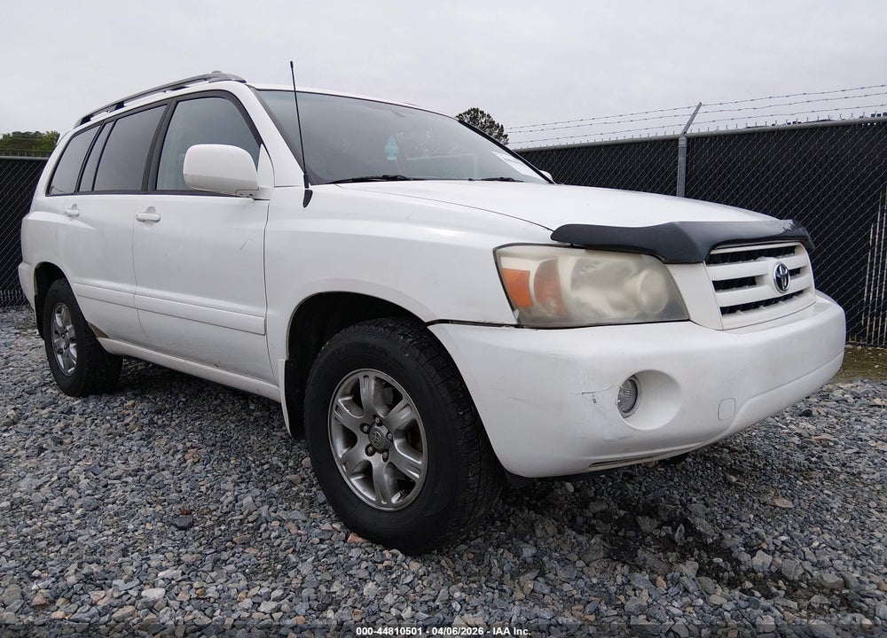 2007 TOYOTA HIGHLANDER V6 VIN: JTEGP21A970137344