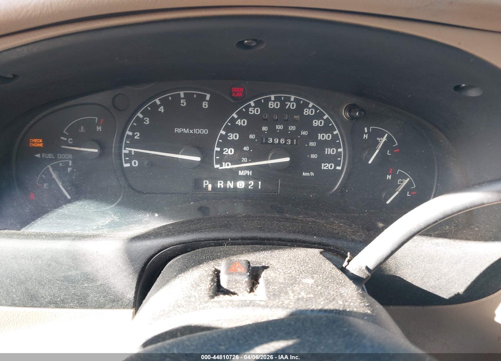 2001 FORD RANGER EDGE/XL/XLT VIN: 1FTYR14V91PB28668