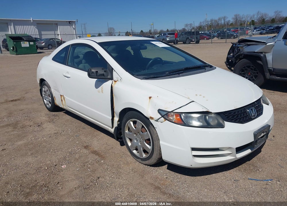 2009 HONDA CIVIC LX VIN: 2HGFG12609H511070