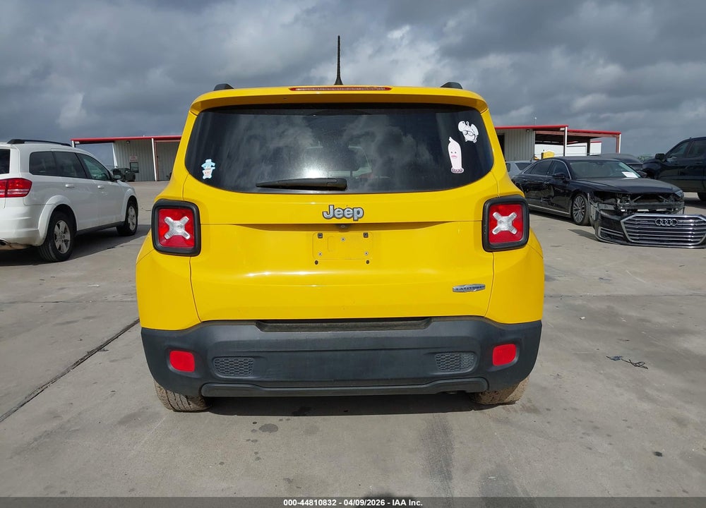 2016 JEEP RENEGADE VIN: ZACCJABT2GPD72029