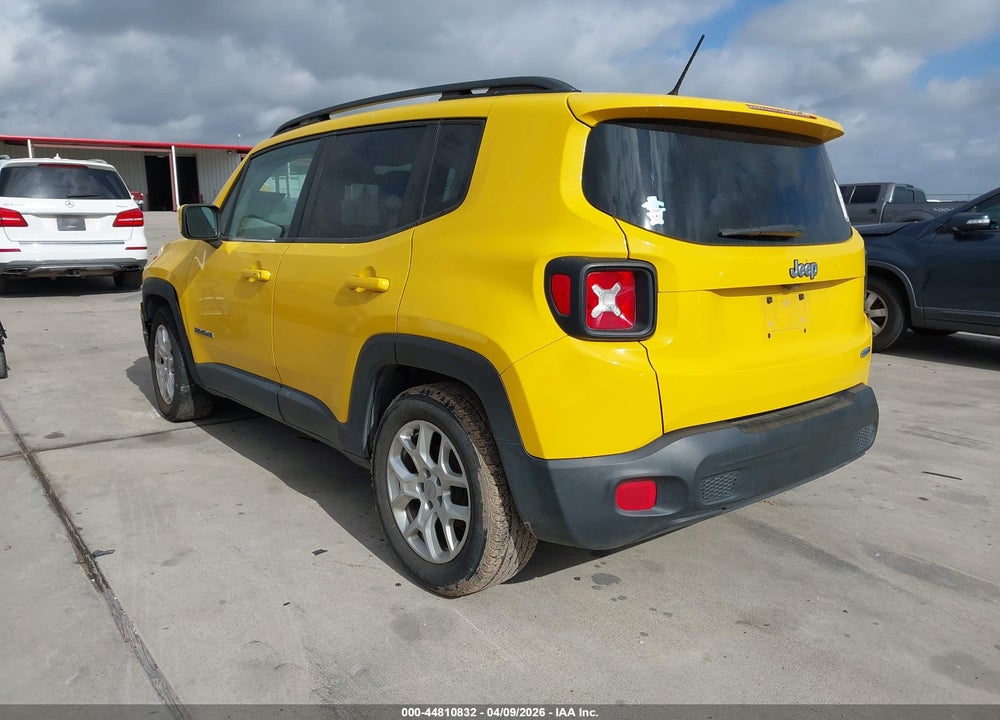 2016 JEEP RENEGADE VIN: ZACCJABT2GPD72029