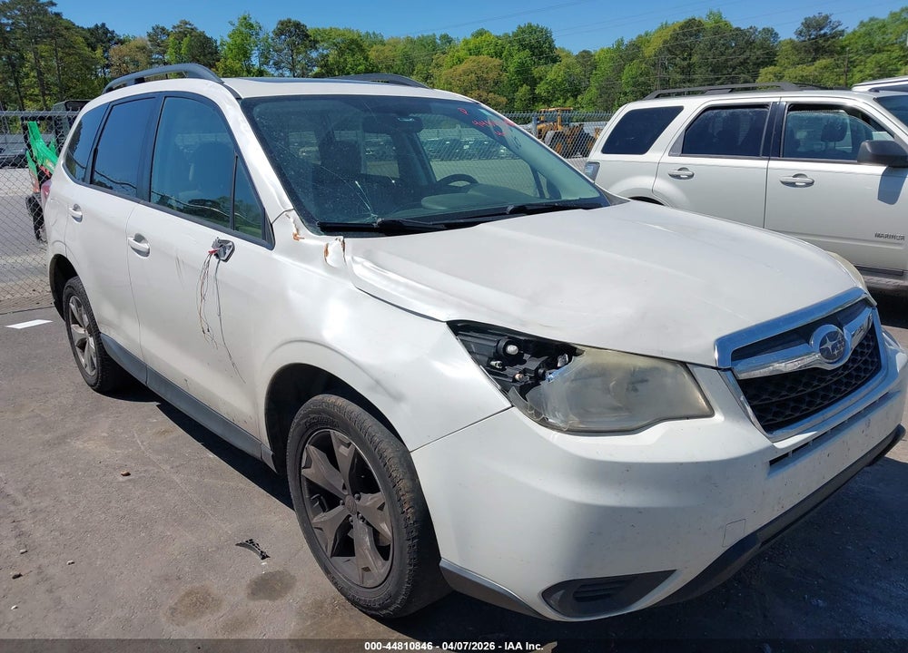 2015 SUBARU FORESTER 2.5I PREMIUM VIN: JF2SJADC4FH443537