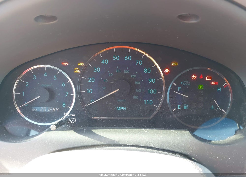 2006 TOYOTA SIENNA LE VIN: 5TDBA23C96S056404