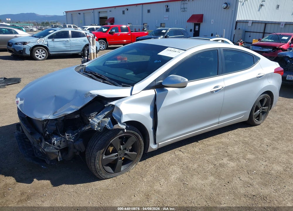 2011 HYUNDAI ELANTRA GLS VIN: 5NPDH4AE8BH006209