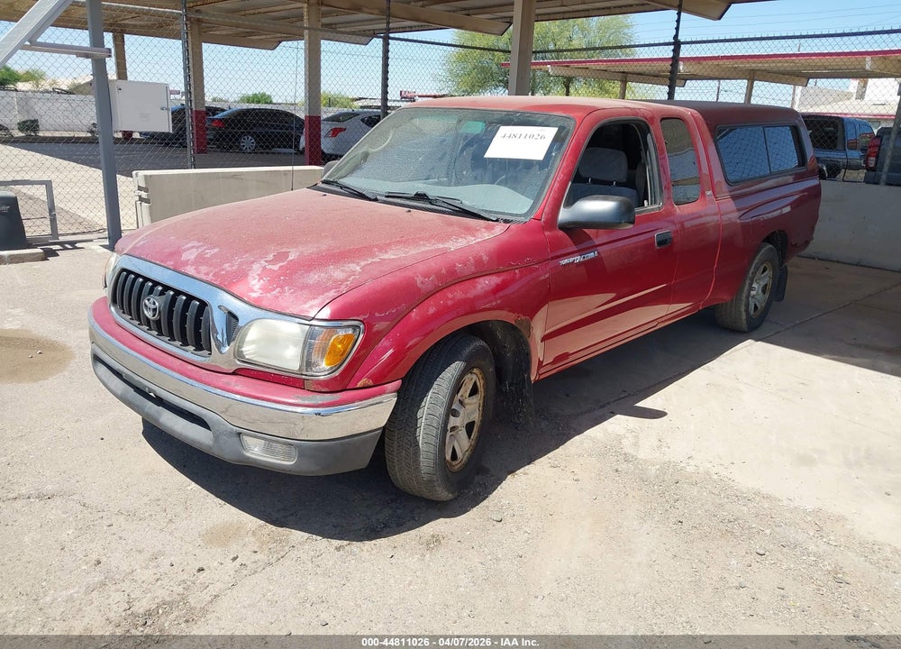 2001 TOYOTA TACOMA XTR VIN: 5TEVL52N11Z739737