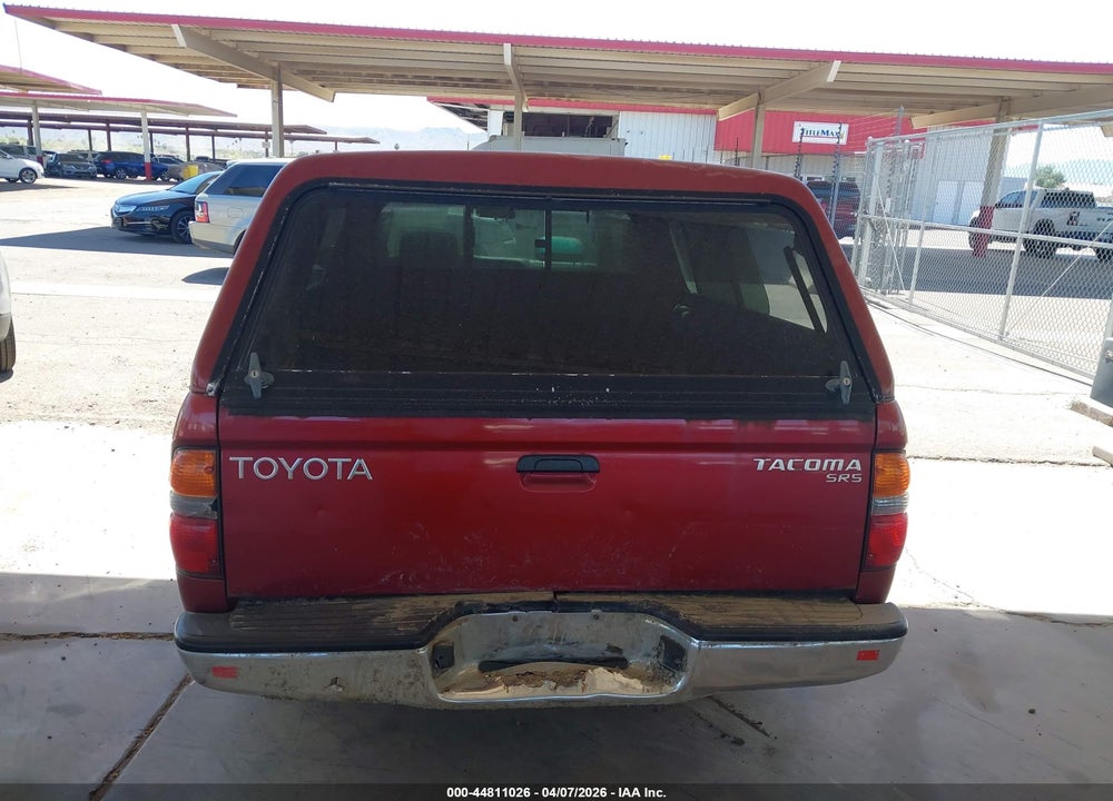 2001 TOYOTA TACOMA XTR VIN: 5TEVL52N11Z739737