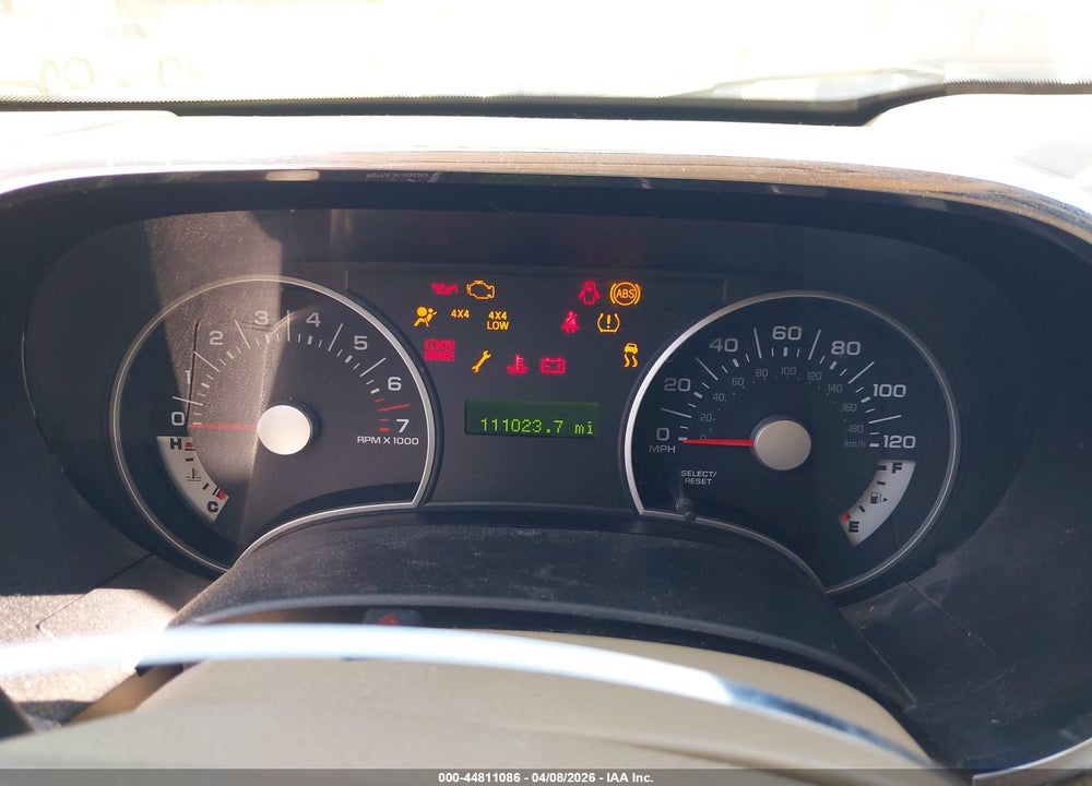 2008 FORD EXPLORER XLT VIN: 1FMEU73E68UB13896
