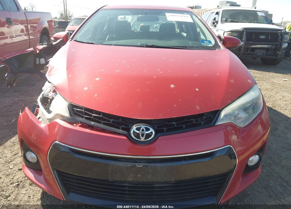2015 TOYOTA COROLLA S PLUS VIN: 5YFBURHE1FP312702