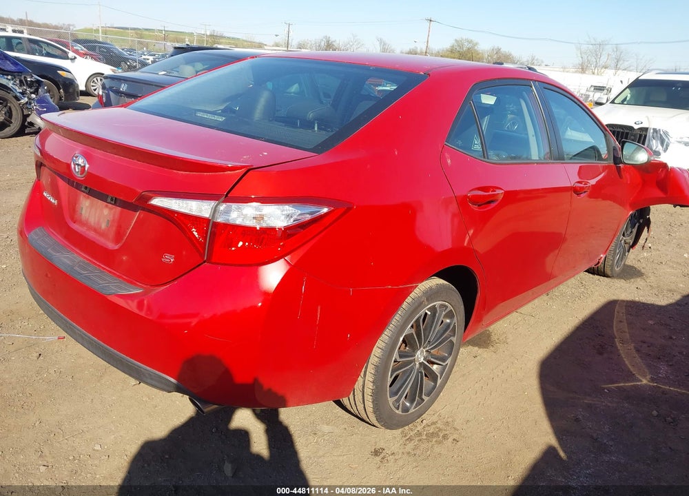 2015 TOYOTA COROLLA S PLUS VIN: 5YFBURHE1FP312702