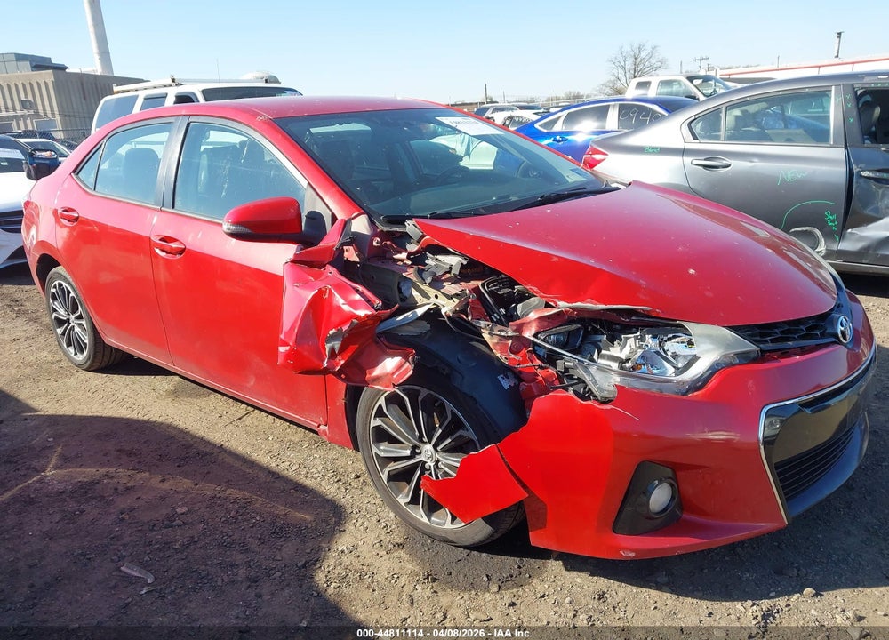 2015 TOYOTA COROLLA S PLUS VIN: 5YFBURHE1FP312702