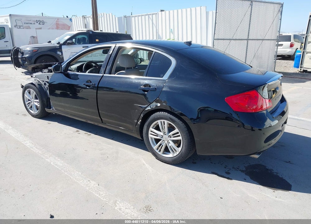 2012 INFINITI G37 JOURNEY VIN: JN1CV6AP1CM935959