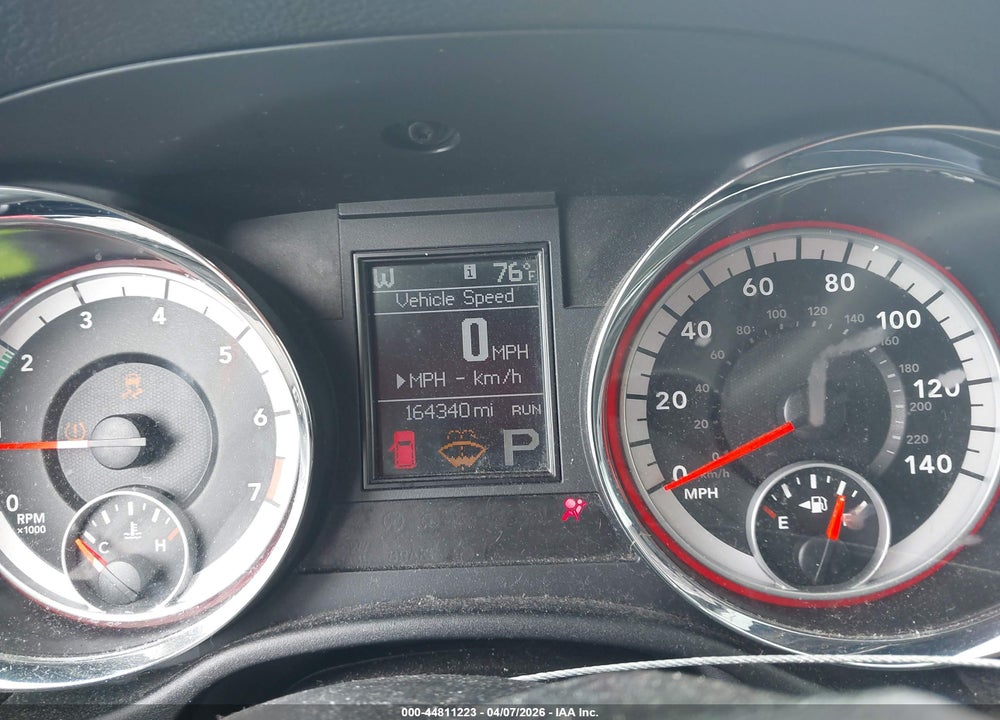 2011 DODGE DURANGO EXPRESS VIN: 1D4RD2GG6BC623718
