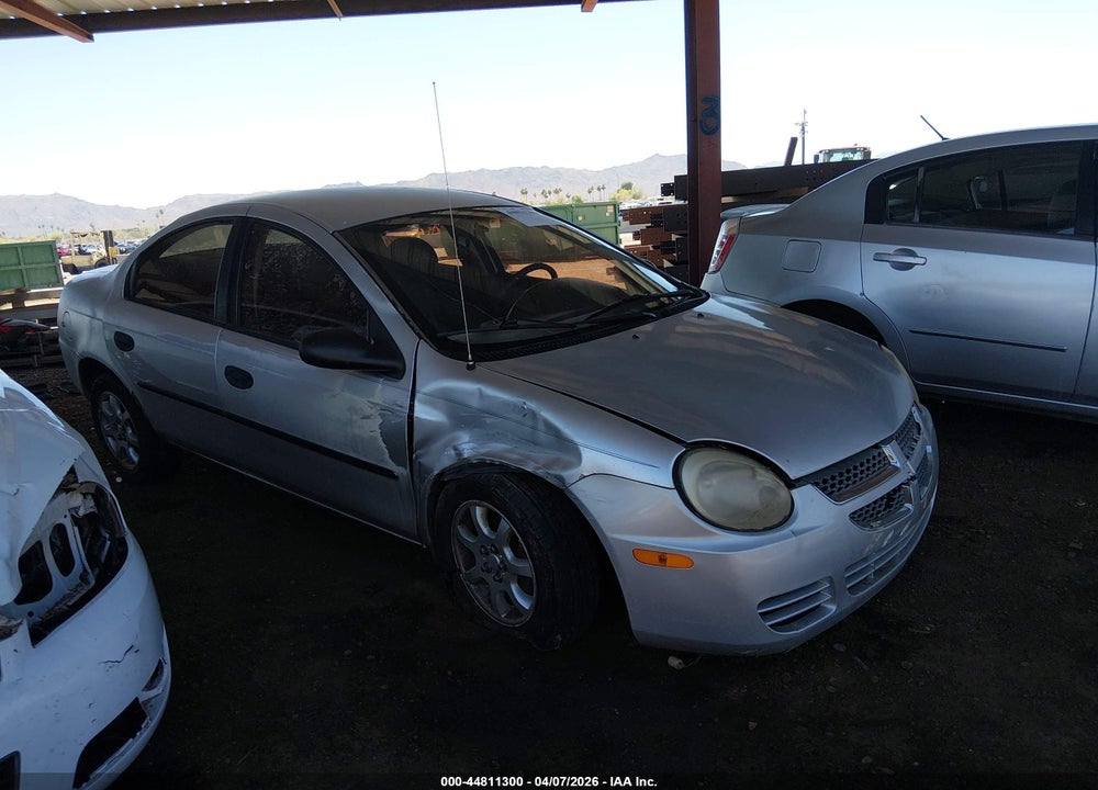 2004 DODGE NEON SE VIN: 1B3ES26C64D635981