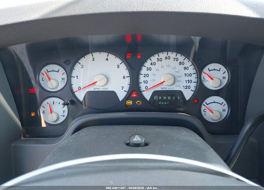 2007 DODGE RAM 1500 SLT/TRX4 OFF ROAD/SPORT VIN: 1D7HU18N57J516720