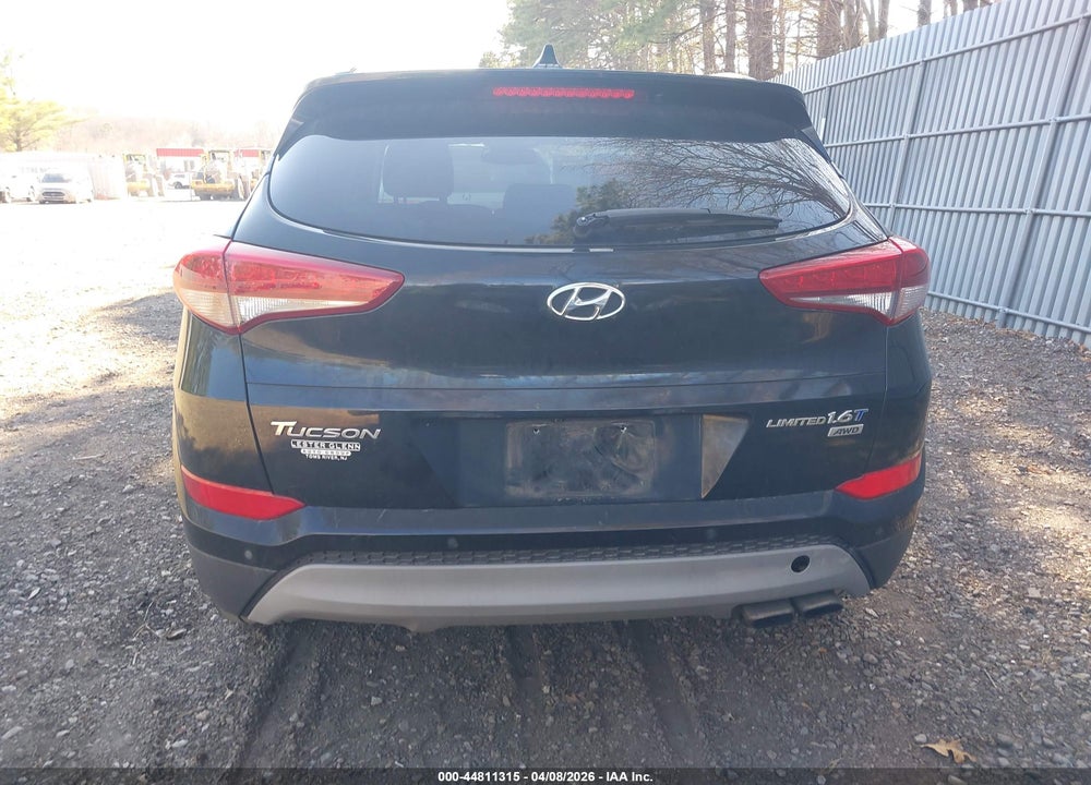 2018 HYUNDAI TUCSON LIMITED VIN: KM8J3CA22JU653366