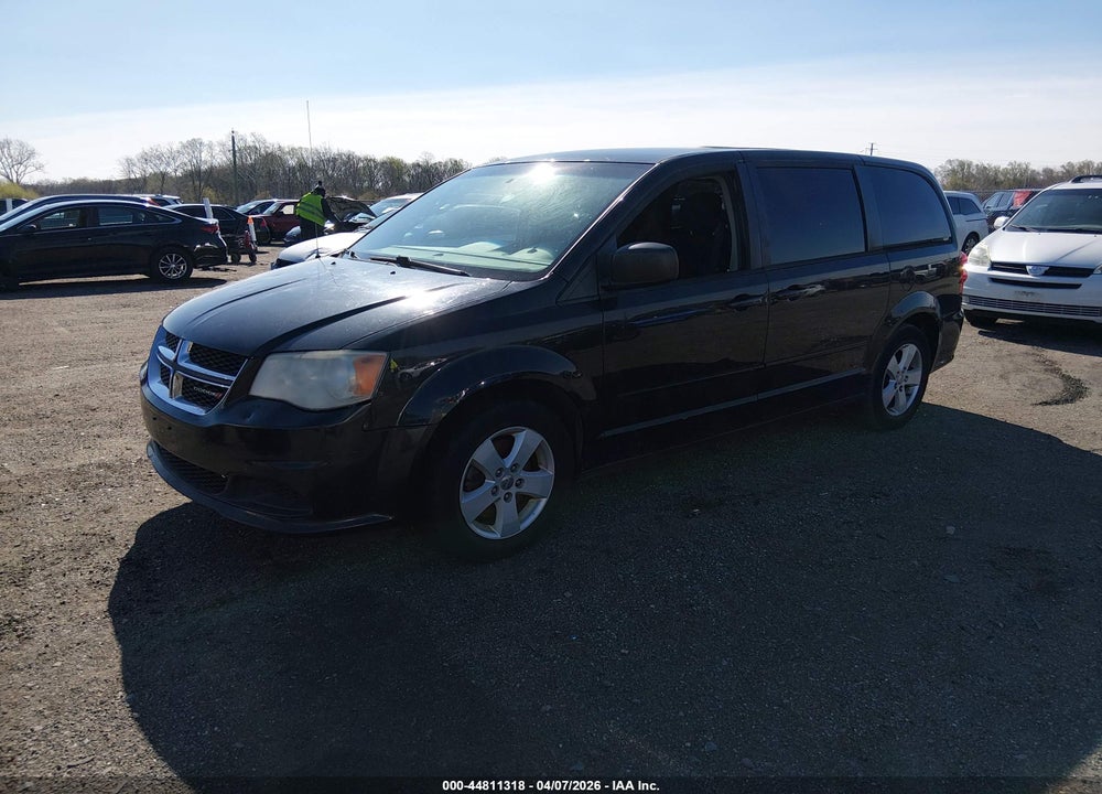 2013 DODGE GRAND CARAVAN SE VIN: 2C4RDGBG7DR554467