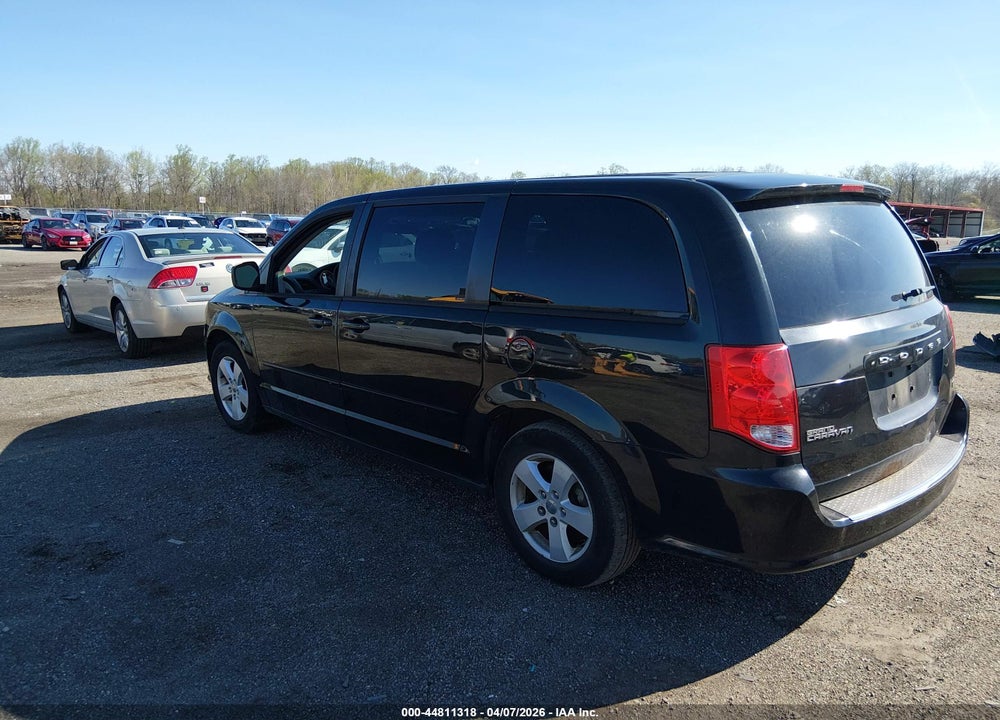 2013 DODGE GRAND CARAVAN SE VIN: 2C4RDGBG7DR554467