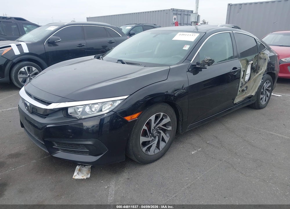 2016 HONDA CIVIC EX VIN: 2HGFC2F74GH529881