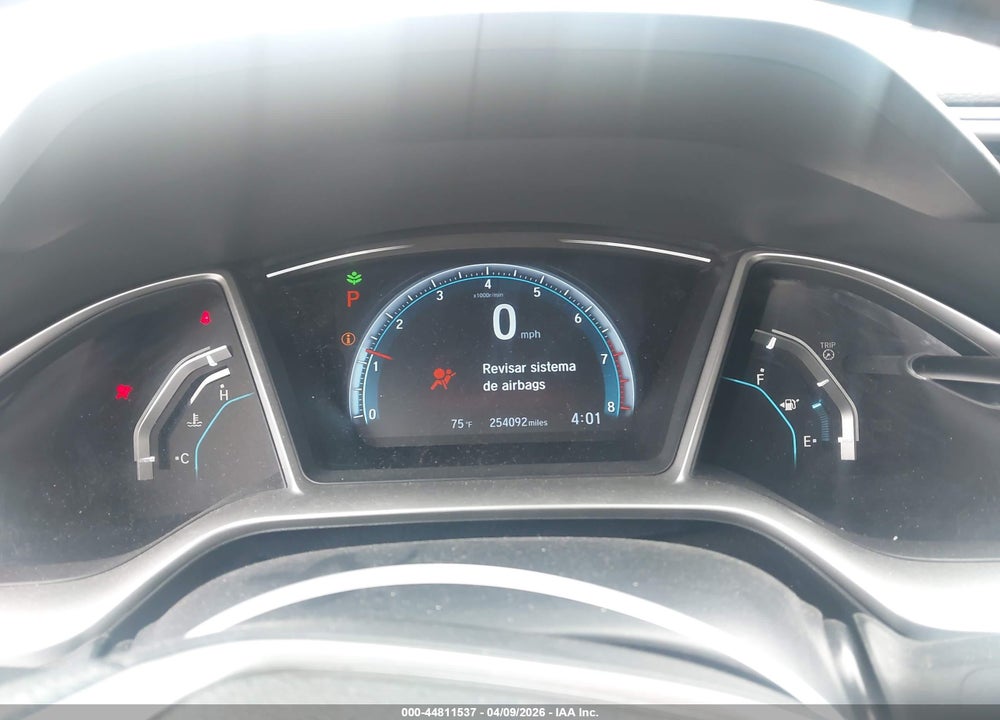 2016 HONDA CIVIC EX VIN: 2HGFC2F74GH529881
