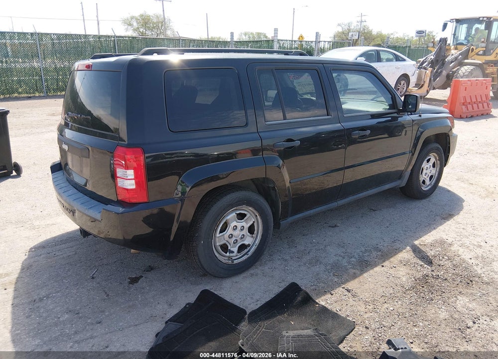 2009 JEEP PATRIOT SPORT VIN: 1J4FT28A99D102763