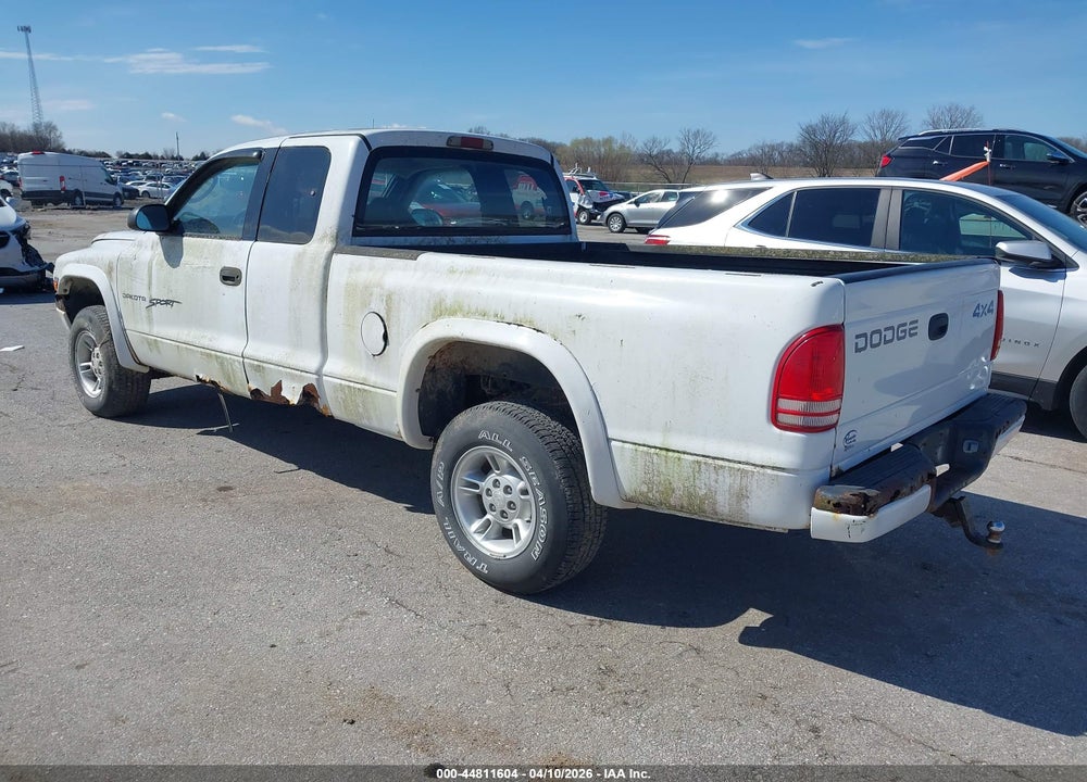 2000 DODGE DAKOTA SLT/SPORT VIN: 1B7GG22N8YS727918