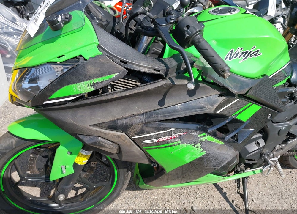 2014 KAWASAKI EX300 A VIN: JKAEX8A13EA002134
