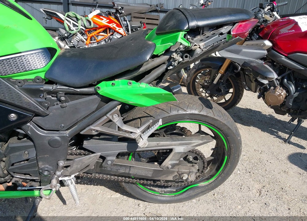 2014 KAWASAKI EX300 A VIN: JKAEX8A13EA002134