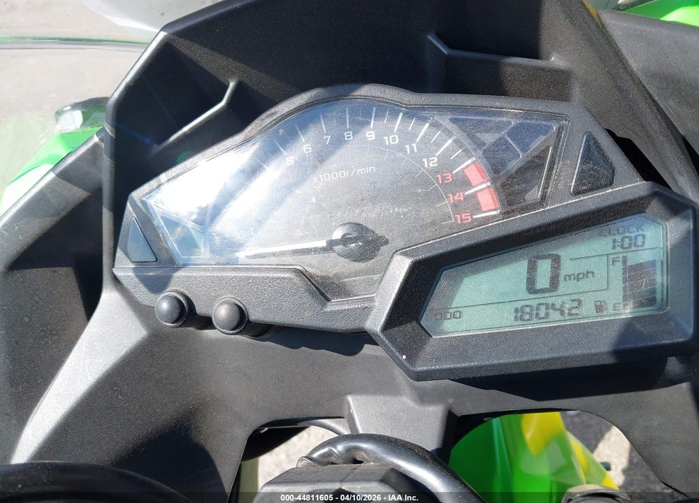 2014 KAWASAKI EX300 A VIN: JKAEX8A13EA002134