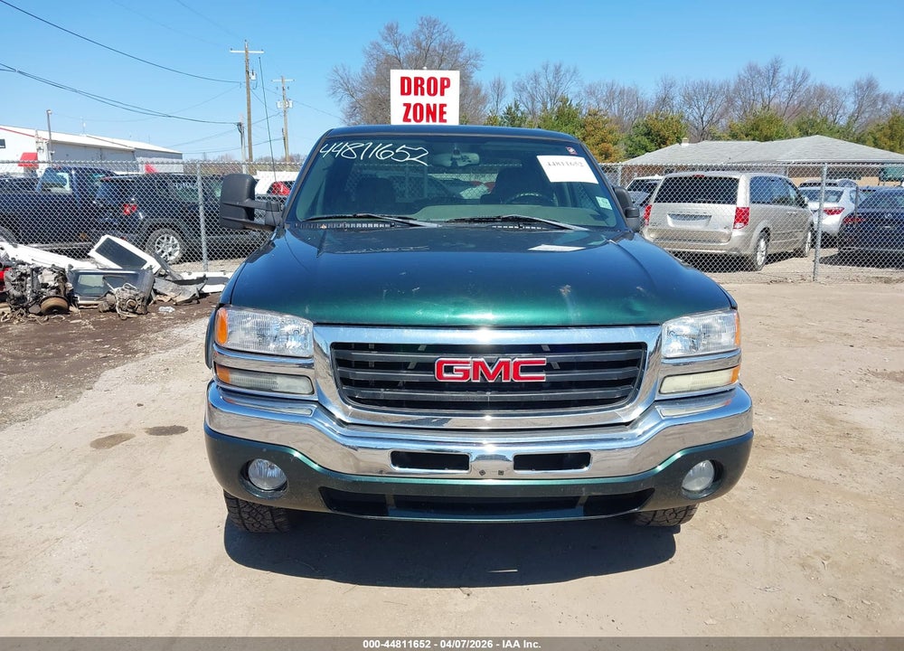 2005 GMC SIERRA 1500 SLE/SLT VIN: 2GTEK13T551255931