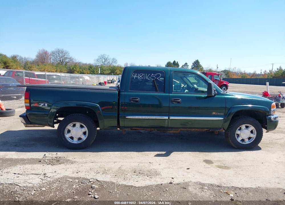 2005 GMC SIERRA 1500 SLE/SLT VIN: 2GTEK13T551255931