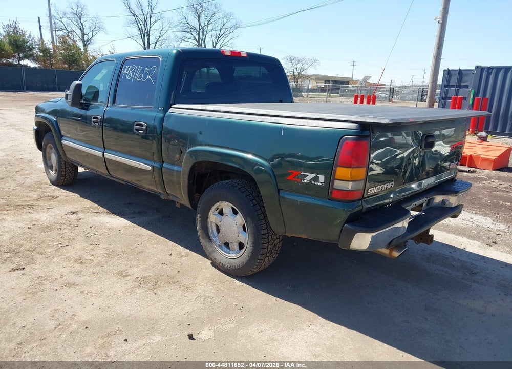 2005 GMC SIERRA 1500 SLE/SLT VIN: 2GTEK13T551255931