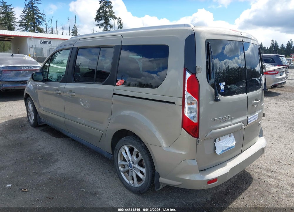 2015 FORD TRANSIT CONNECT XLT VIN: NM0GS9F72F1183547