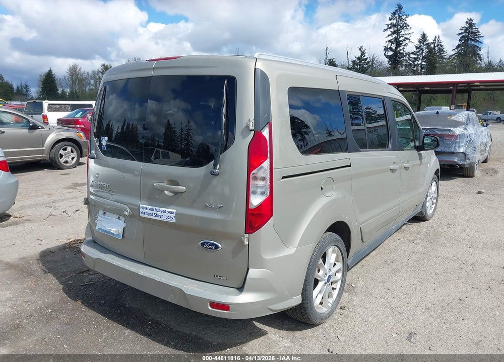 2015 FORD TRANSIT CONNECT XLT VIN: NM0GS9F72F1183547