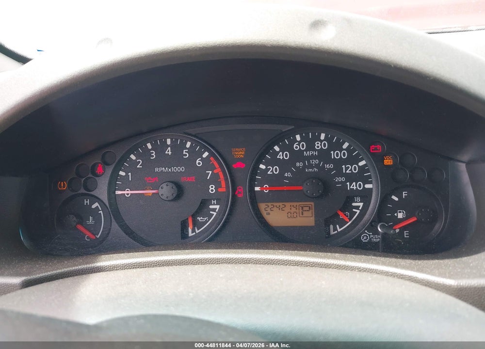 2006 NISSAN XTERRA X VIN: 5N1AN08U06C530887